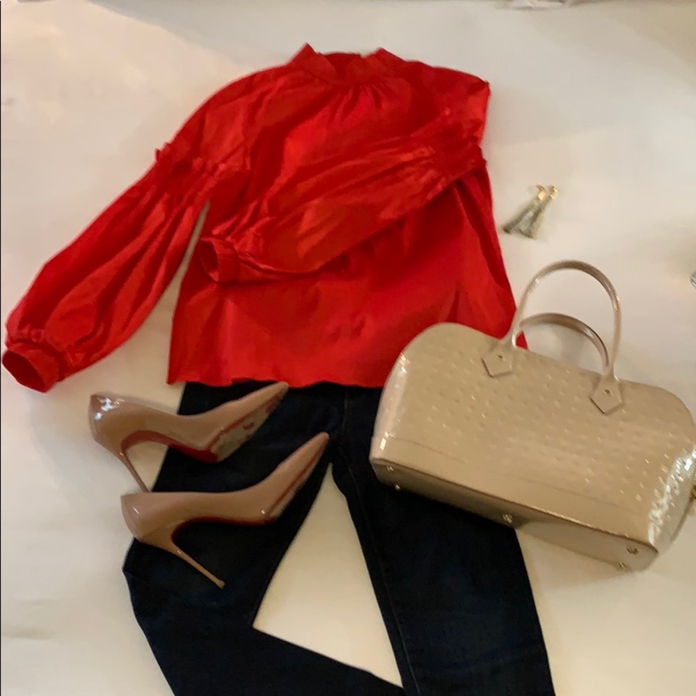 Red Blouse
